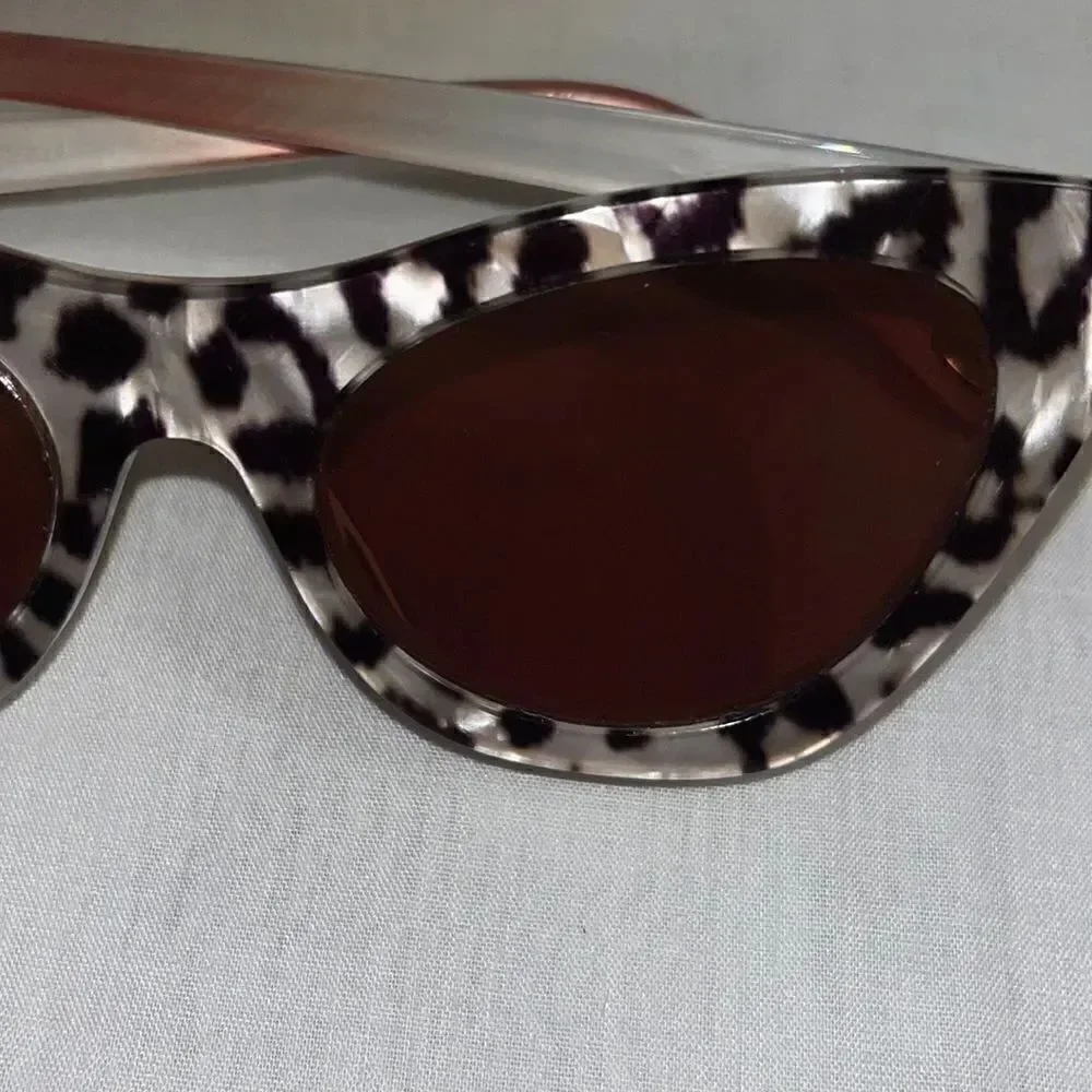 Lele Sadoughi Downtown Acetate Cat-Eye Sunglasses NWT $175